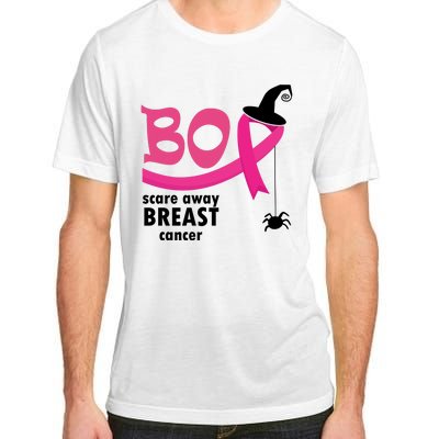 Boo Scare Away Breast Cancer Awareness Spooky Adult ChromaSoft Performance T-Shirt