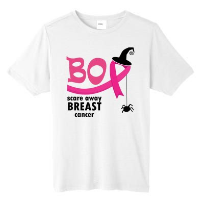 Boo Scare Away Breast Cancer Awareness Spooky Tall Fusion ChromaSoft Performance T-Shirt