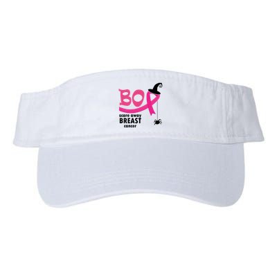 Boo Scare Away Breast Cancer Awareness Spooky Visor