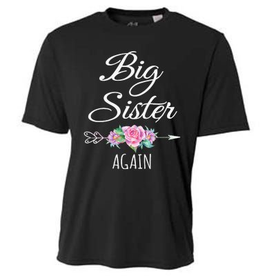 Big Sister Again Big Sister Announcement Cooling Performance Crew T-Shirt