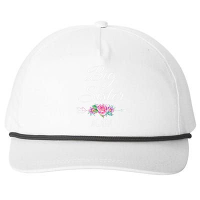 Big Sister Again Big Sister Announcement Snapback Five-Panel Rope Hat