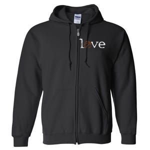 Basketball Sports Athlete Court Player Full Zip Hoodie