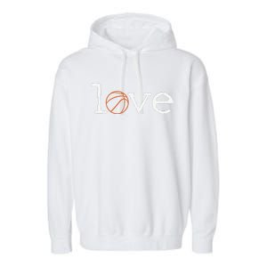 Basketball Sports Athlete Court Player Garment-Dyed Fleece Hoodie