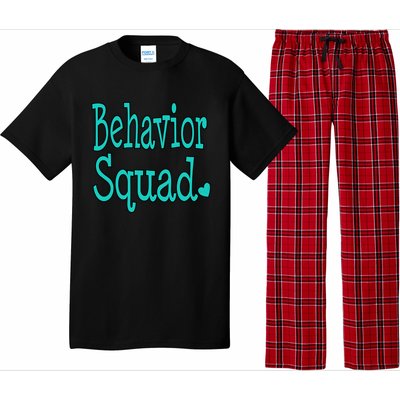 Behavior Squad Aba Therapist Special Teacher Analyst Gift Pajama Set