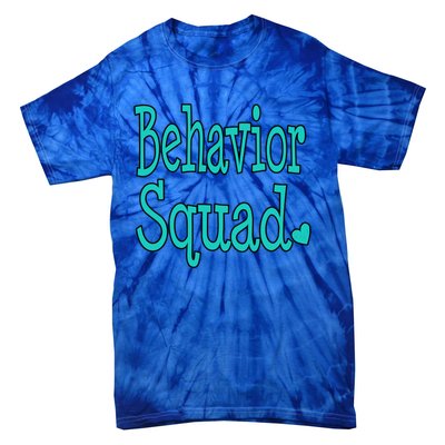 Behavior Squad Aba Therapist Special Teacher Analyst Gift Tie-Dye T-Shirt