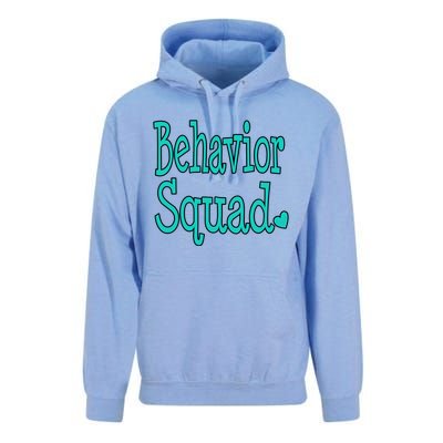 Behavior Squad Aba Therapist Special Teacher Analyst Gift Unisex Surf Hoodie