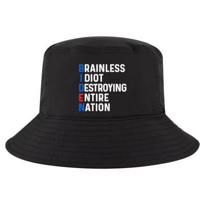 Biden Sucks Anti Biden Idiot Funny Political Cool Comfort Performance Bucket Hat
