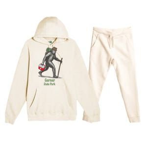 Bigfoot Sighting at Garner State Park Texas Souvenir Premium Hooded Sweatsuit Set