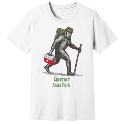 Bigfoot Sighting at Garner State Park Texas Souvenir Premium T-Shirt