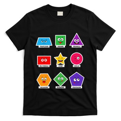 Basic Shapes And Preschoolers Learning T-Shirt