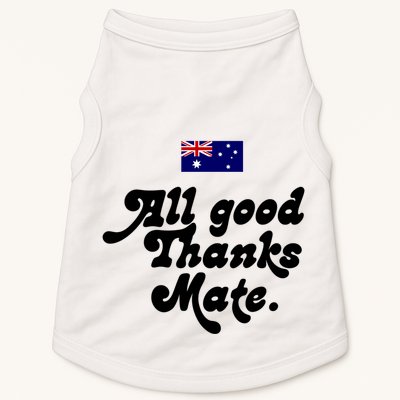 British Slogans All Good Thanks Mate Doggie Tank