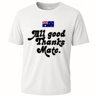 British Slogans All Good Thanks Mate Performance Shirt