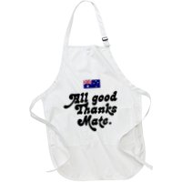 British Slogans All Good Thanks Mate Apron