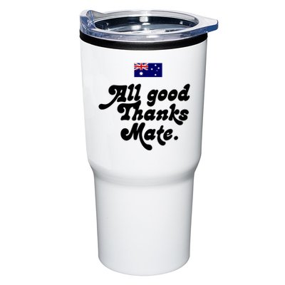 British Slogans All Good Thanks Mate Tumbler