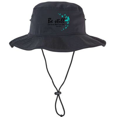 Be Still And Know That I Am God Christian Religious Funny Gift Great Gift Bucket Hat