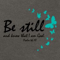 Be Still And Know That I Am God Christian Religious Funny Gift Great Gift Cotton Canvas Backpack