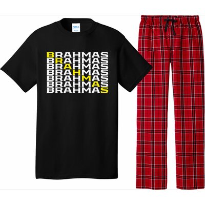 Brahmas San Antonio Football Tailgate Pajama Set