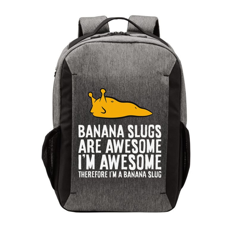 B.A.N.A.N.A Slugs Are Awesome Therefore Im A Banana Slug Vector Backpack