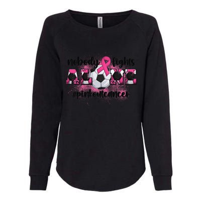 Boo Scare Away Breast Cancer Ghost Halloween Womens California Wash Sweatshirt