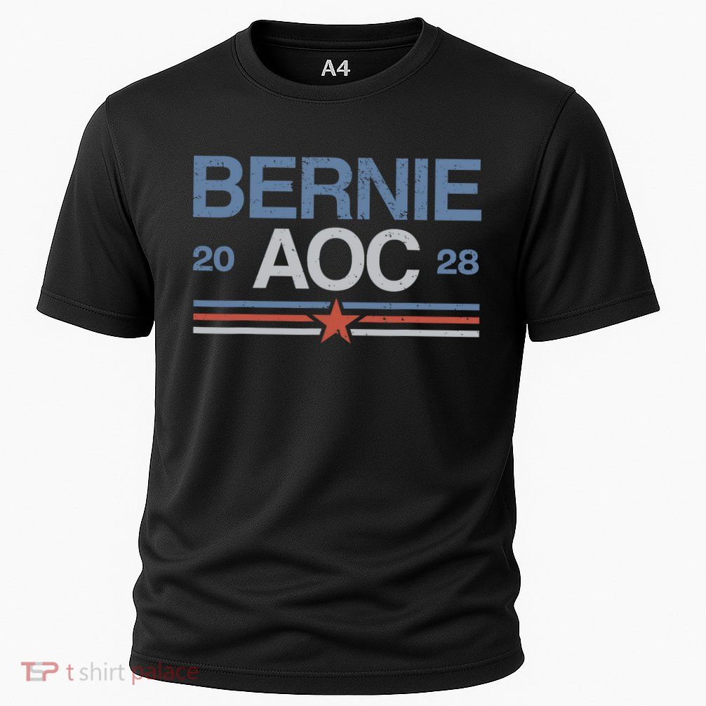 Bernie Sanders And AOC  Cooling Performance Crew T-Shirt
