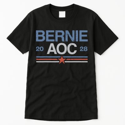 Bernie Sanders And AOC  Tall T-Shirt