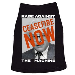 Bernie Sanders Against The Machine Ceasefire Now Doggie Tank