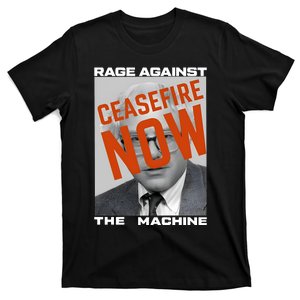 Bernie Sanders Against The Machine Ceasefire Now T-Shirt