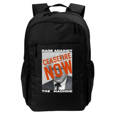 Bernie Sanders Against The Machine Ceasefire Now Backpack