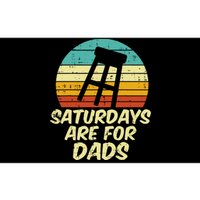 Barstool Saturdays Are For Dads Retro Fathers Day Daddy Papa Bumper Sticker