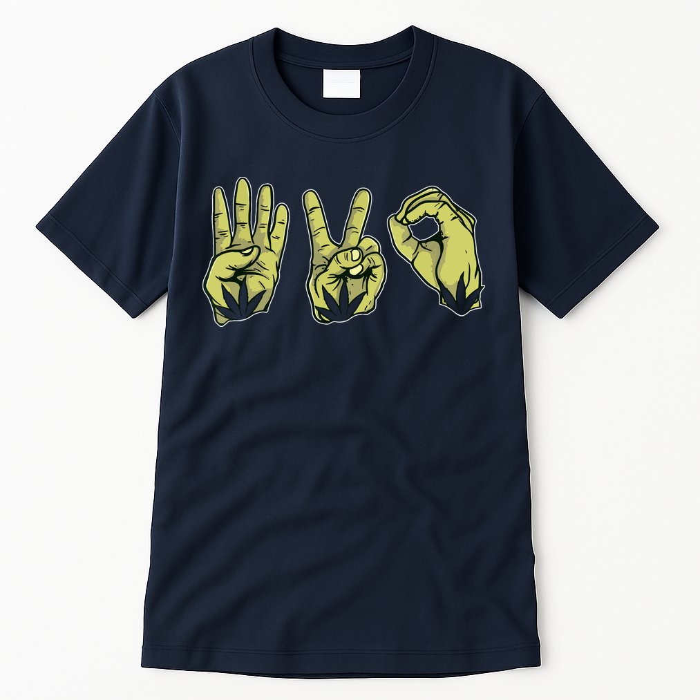 Best Stoner Artwork 420 Marijuana Gift Weed Lover Reefer Tall T-Shirt