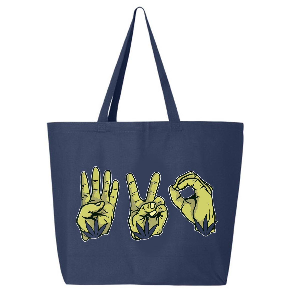 Best Stoner Artwork 420 Marijuana Gift Weed Lover Reefer 25L Jumbo Tote