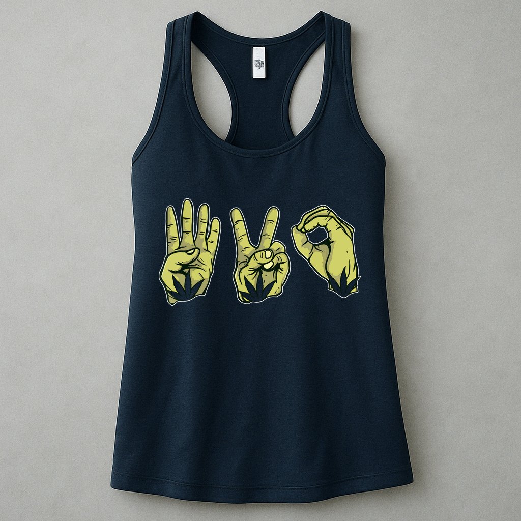 Best Stoner Artwork 420 Marijuana Gift Weed Lover Reefer Womens Tank Top