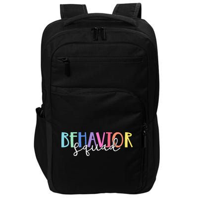 BEHAVIOR SQUAD ABA Therapist RBT Therapy Behaviour Team Impact Tech Backpack