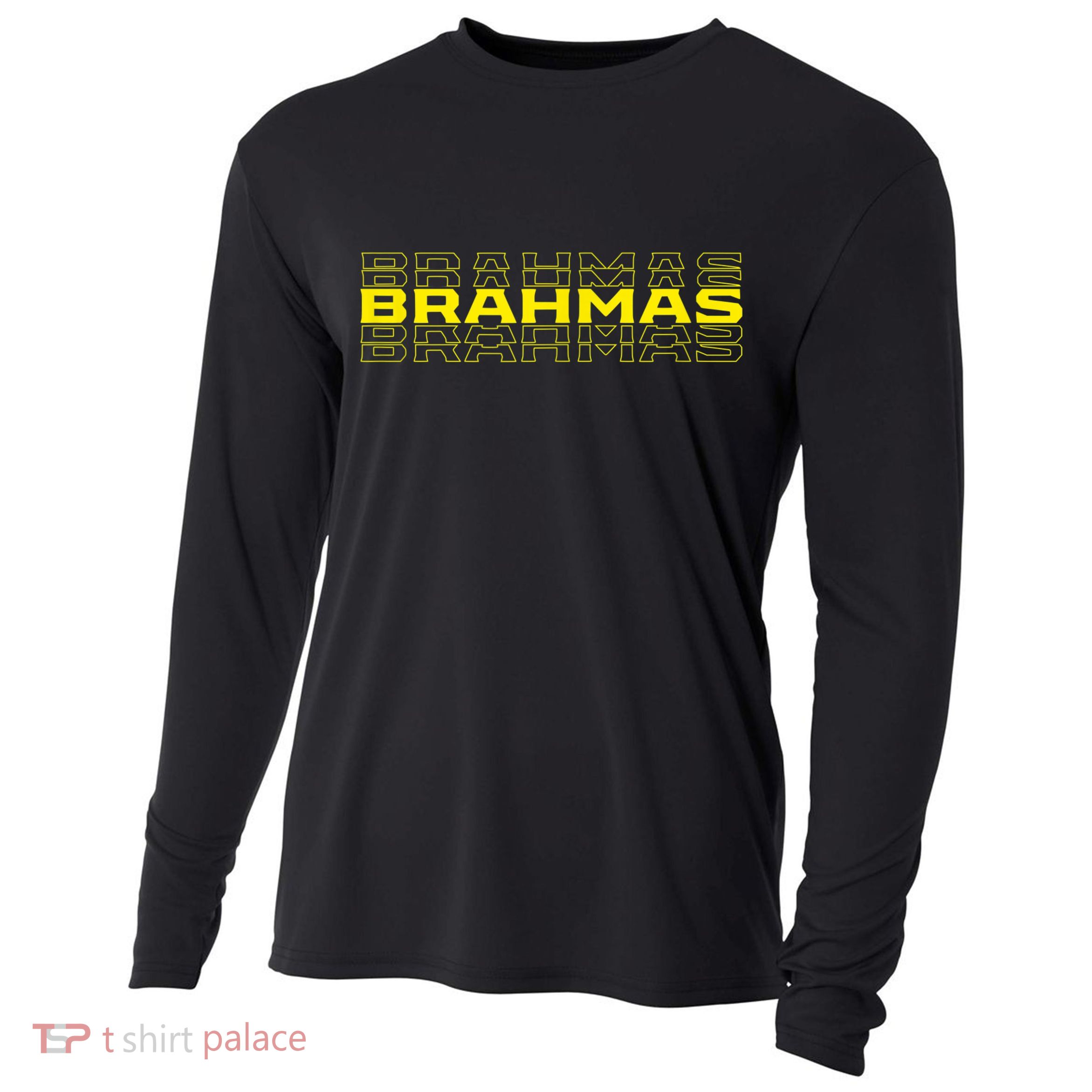 Brahmas San Antonio Football Tailgate Cooling Performance Long Sleeve Crew