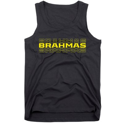 Brahmas San Antonio Football Tailgate Tank Top