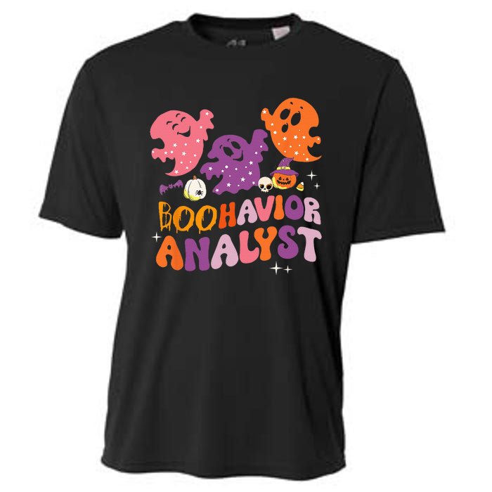 Boohavior Squad Analyst Squad ABA Therapist Halloween Cooling Performance Crew T-Shirt