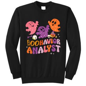 Boohavior Squad Analyst Squad ABA Therapist Halloween Sweatshirt