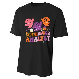 Boohavior Squad Analyst Squad ABA Therapist Halloween Performance Sprint T-Shirt