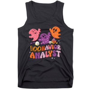 Boohavior Squad Analyst Squad ABA Therapist Halloween Tank Top