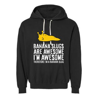 B.A.N.A.N.A Slugs Are Awesome Garment-Dyed Fleece Hoodie