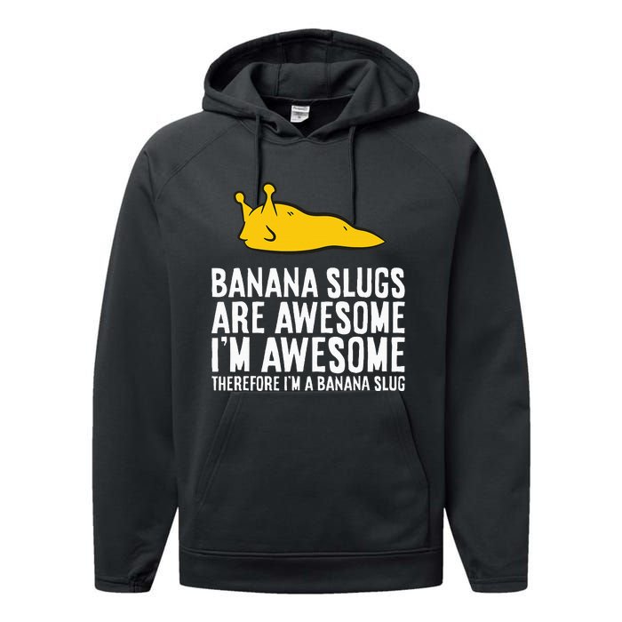 B.A.N.A.N.A Slugs Are Awesome Performance Fleece Hoodie