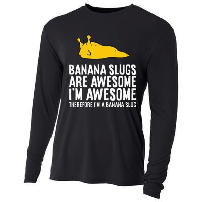 B.A.N.A.N.A Slugs Are Awesome Cooling Performance Long Sleeve Crew