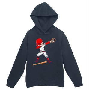 Baseballer Sports Athlete Dabbing Baseball Player Urban Pullover Hoodie