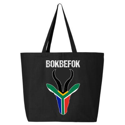 Bokbefok South African Rugby Bokke South Africa Flag Colours 25L Jumbo Tote