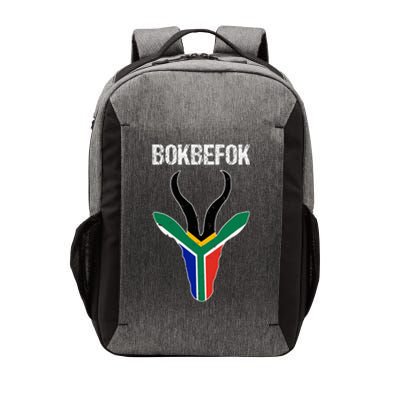 Bokbefok South African Rugby Bokke South Africa Flag Colours Vector Backpack