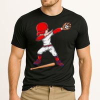 Baseballer Sports Athlete Dabbing Baseball Player Cooling Performance Crew T-Shirt