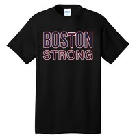 Boston Strong American Patriotic Tall T-Shirt