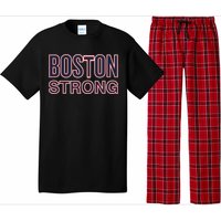 Boston Strong American Patriotic Pajama Set