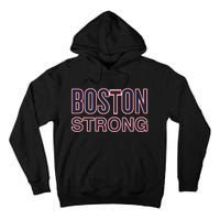 Boston Strong American Patriotic Tall Hoodie