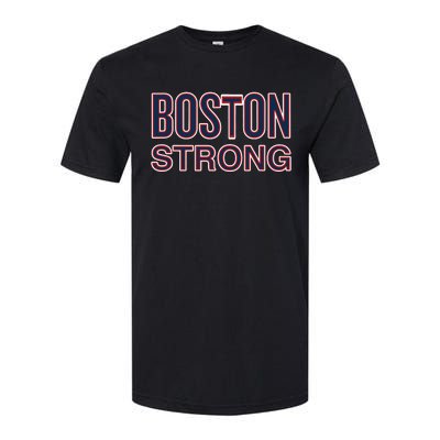 Boston Strong American Patriotic Softstyle CVC T-Shirt